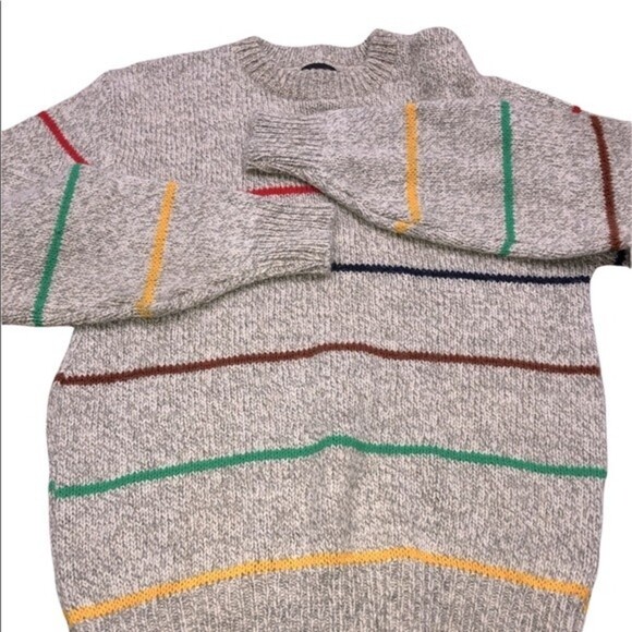 Pine State size large vintage striped sweater - Picture 1 of 4
